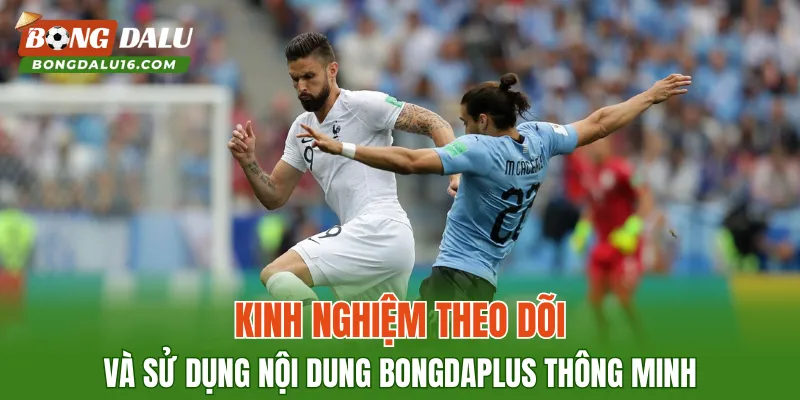 Kinh nghiệm theo dõi và sử dụng nội dung Bongdaplus thông minh